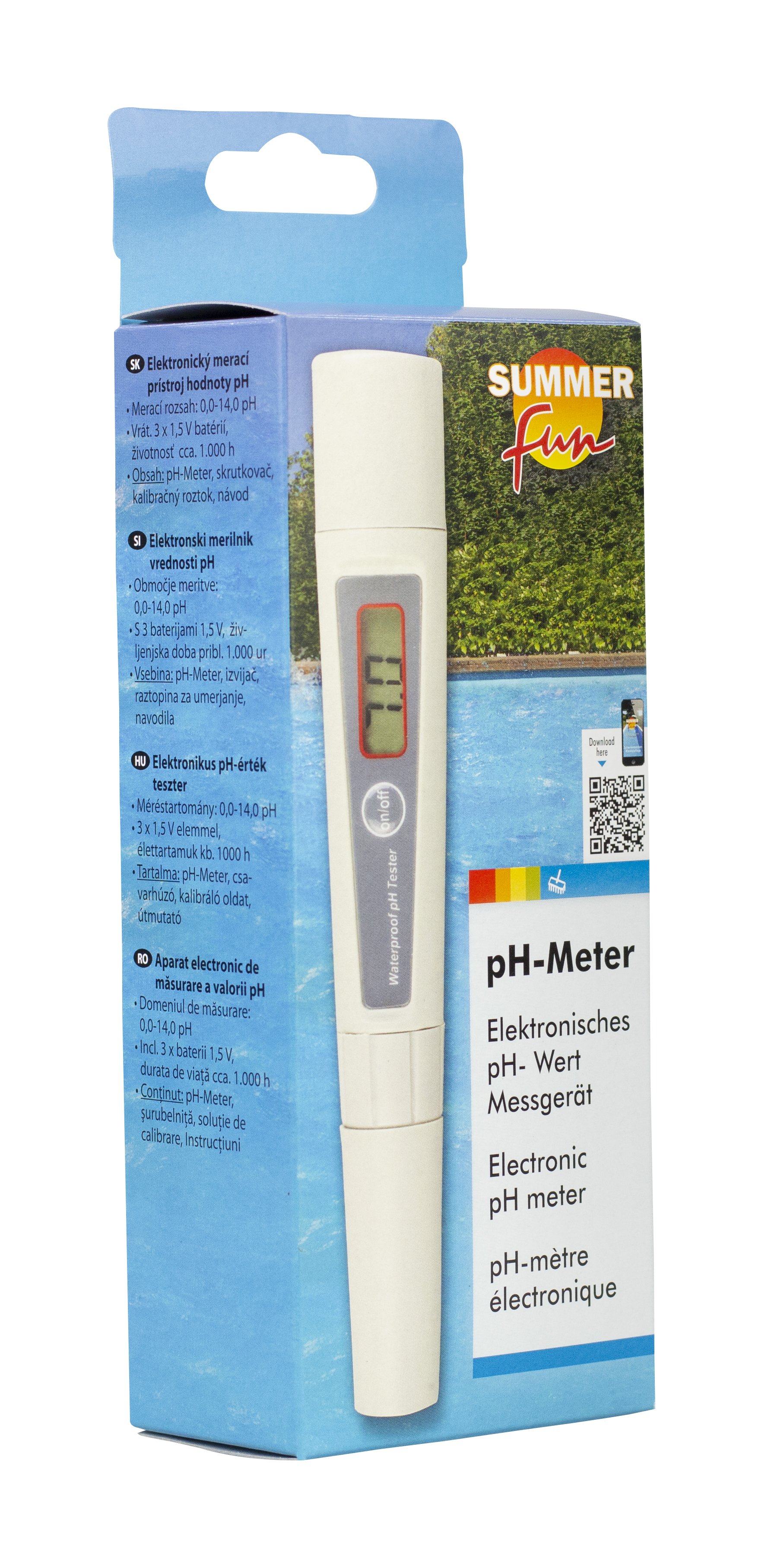 elektronischer pH Wert-Tester, pH Meter, Summer Fun